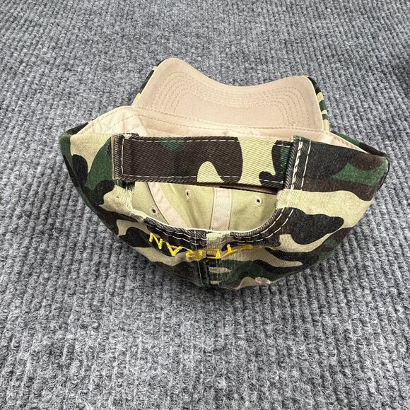 Vietnam Veteran Camo Hat USA Flag Patch Embroidered Adjustable Strap Black Hawk - Picture 15 of 16